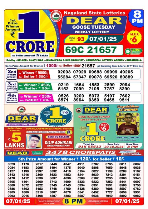 dear goose tuesday weekly lottery 8pm|DEAR GOOSE TUESDAY WEEKLY LOTTERY 8PM 12.09.2023 DEAR GOVERMENT LOTTERY .